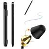 Hülle Stylus Bluetooth per Magic V3,Penna Capacitiva Multifunzione con Fotocamera e Caricamento Magnetico per Tablet e Smartphone-Nero