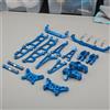 Kit Potenziamento Telaio Auto RC Finitura Anodizzata