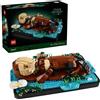 Lego 21366 5702018066287 LEGO Ideas Lontra Galleggiante, Giochi di costruzione