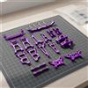 Kit Potenziamento Telaio Auto RC Finitura Anodizzata