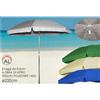 General Trade Ombrellone Alluminio da Spiaggia con Snodo in alluminio 220 cm Assortito Varicolori di GeneralTrade