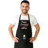 Susana Escribano Grembiule da Chef Personalizzato per Uomo e Donna - Nero Unisex - Personalizzabile con Nome o Frase - Leggero, Comodo e Resistente - Regalo Originale per Amanti della Cucina (modello 1)