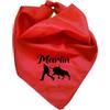 Susana Escribano Fazzoletto rosso da festa 50x50 cm - Bandana tradizionale in taffetà - Accessorio per feste popolari, San Fermín, gruppi e eventi - Regalo originale e unico per uomo e donna (modello 1)