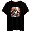 Magmatic - Maglietta Creatura Fantastica per Uomo Unisex, Collezione Ecarlate T Shirt Nera Premium 100% Cotone, Regalo yōkai Giapponese, Regalo di Natale Uomo Fan della Cultura Giapponese