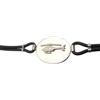 Cozzi Gioielli Elicottero : Braccialetto in Argento 925 e Caucciù - Bracciale - Aeronautica - Pilota - Elicotterista