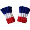Zauberball Starke Lavoro a maglia/fatto a mano/polsini/scaldapolsi/scaldabraccia/articoli per fan/France/scaldabracci/fasce in sudore/diversi disponibili