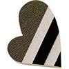 Elisaspuzzles Spilla in legno piccolo cuore