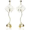 Granrouto Orecchini Donna Argento 925 Bianco Boho Handmade Originale Pendenti Gioielli con Lunghi Threader Perle Orecchini per Ragazza Anallergici Ideale Regalo per Donna Bambina