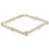Segni d'Argento® Bracciale intrecciato chiuso da donna in Argento 925 quad style, disegnato e realizzato a mano da laboratorio artigiano orafo italiano.