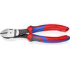KNIPEX Molla diagonale ad alta leva, rosso e blu