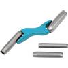 LXXAOFDC Spatola leggera in acciaio inossidabile con scanalature ergonomiche per le dita per una migliore efficienza del lavoro in muratura, set di spatole regolabili per malta