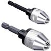 iFutniew Mandrino per trapano senza chiave con codolo esagonale da 0,3 mm-3,6 mm, 0,3 mm-6,5 mm, 2 pezzi