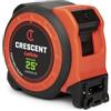 Lufkin 1-3/16 x 25' Command Control Series Nero Clad Tape Measure - L1025CB-02