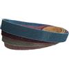 PVUVTNAHW 4 pezzi 40 * 740 mm nastro abrasivo in nylon non tessuto da grossolano a fine(Grey P600)