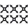 Urjumpea Multifunzionale 6PCS a forma di croce quattro in uno nero mano trapano elettrico chiave durevole in lega di zinco mandrino chiave trapano