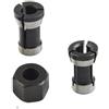 YJRKXG 6mm/8mm Diametro Foro M15 Vite Dado Con Pinza Mandrino Router Elettrico Fresa Pinza Mandrino Adattatore In Acciaio Al Carbonio