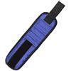Yvxotrxnk Strong Magnetic Wristband Tool Belt with 12 Magnets for Men & Women, Cool Gadget Holder for Screws, Nails, Drill Bits, Adjustable Wrist Organizer for Repair & DIY (Blue)