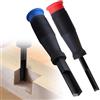 Gotrain Scalpello per la lavorazione del legno ad angolo retto 90° palmare multiuso 8 mm 12 mm scalpello per la lavorazione del legno scalpello per taglio quadrato mortasato, installazione di porte, cornici,