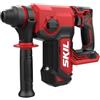 SKIL 3851CA - Martello perforatore a batteria (foratura/vite/trapano/scalpello, fino a 24 mm di calcestruzzo, sistema di riduzione delle vibrazioni, motore senza spazzole, funzionamento a batteria
