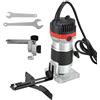 ZPYXBH Fresatrice Rifilatore Bordo Legno Laminato Trimmer Manuale Elettrico Laminatore Trim Router 30000R/Min 800W Fresa A Una Mano Per Lavorazione Del Legno Rifinitura Scanalatura Intaglio