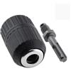 ERNZI Adattatore for punte da trapano manuali 2 pezzi/set adattatore for mandrino da trapano 10/13mm con strumento di conversione del connettore con gambo tondo (Color : 13mm)