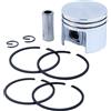 DORFEY Kit pistone da 38 mm, perno da 10 mm e anelli for motosega S-t-i-H-L MS180 018 MS 180, parti di ricambio for attrezzi da giardino, senza impegno