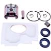 LIWaaGe Adatto for kit di ritegno for anello spinotto pistone da 37 mm, cuscinetto paraolio filtro motosega MS170 017