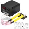 Geevorks Kit di pirografia su legno professionale per saldatura Station con basi della piromazione, temperatura regolabile 0-800 °C, per incisione su legno (60 W 220 V)