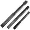 WEDO Set di 3 scalpelli piatti, 20,3 cm, 25,4 cm, 30,5 cm, grado industriale, acciaio CR-V, forgiato a pressofusione, trattamento termico, lucidatura superficiale nera