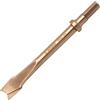 WEDO Scalpello piatto ad aria, punta a scalpello pneumatica non scintillante, larghezza punta 20 mm, lunghezza 175 mm, gambo esagonale da 10 mm, scalpello perforatore, rame berillio, non magnetico,