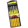 SENRISE Set di 6 punzoni a percussione, in acciaio al cromo vanadio da 1,5-3 mm, con gambo rotondo
