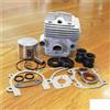 YhFiaS Kit pistone cilindro 56mm placcato Nik con guarnizioni collettore di aspirazione Guarnizioni adatte for parti di seghe da taglio ST TS700 TS800