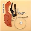SRNPTBZIT Kit di riparazione del manicotto del giunto del ginocchio della copertura della molla del freno della catena della motosega adatto for H 362 365 371 372XP