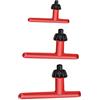 Zkydhbd Set di 3 mandrini per trapano Set di chiavi per trapano Heavy Duty Chiave per trapano di precisione Chiave per trapano Set di chiavi a presa facile per un uso efficiente degli utensili elettrici