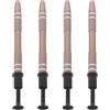 Healeved 4pezzi Estrattore Chip Pinze per Piercing a Misura Regolabile Pinza per Perline Punte Pinza per Pick-up di Piccole Parti Lunga Supporto per Sfere