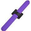 AMONIDA Raccoglitore di Fermagli per Capelli con Fascia Polso Magnetica Compatta, Supporto per Forcina in Materiale Morbido per Stilisti di Accessori per Parrucchieri (# 4-Viola)