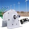 twostronking Generatore a Magneti Permanenti Ca Trifase, 600 Giri/Min, Guscio in Alluminio, Utilizza Tecnologia Di Spruzzatura, Gearless, PUò Azionamento Diretto, Adatto per Turbine Eoliche E Idroturbine,24V