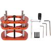 Riuulity Router Lift Base Rifilatrice Lavorazione del Legno Smussatura Banco da Lavoro per Macchina per Incidere Flip Board Basi da Tavolo in Lega di Piccolo Kit