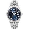 Philip Watch Caribe - Orologio da uomo, automatico, analogico, 49 x 41 mm, argento, 49mm, subacqueo
