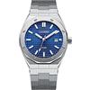 WEICHULWJ MORICHULWJ CADISEN Design Automatico Orologio Da Uomo Meccanico Acciaio Inox Impermeabile Ragazzo Duro Orologi Da Polso Omaggio, 8193 blu, Bracciale