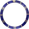 ROUHO 37,6mm Inserto Lunetta Orologio Alluminio Inclinato Anello Lega Componente Intarsio Opaco Segnatempo 30,7mm per Rolex Submariner Date 16610