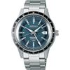 Seiko Presage Style 60's GMT Orologio in acciaio inossidabile per gli uomini SSK009J, Verde, Classico