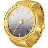 JewelryWe Orologio da dito da uomo e donna con elastico rotondo,anello orologio al quarzo semplice,regalo