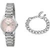 Breil - Special Pack con Bracciale in Argento Join Up e Orologio per Donna Classico ed Elegante, Gioielleria e Orologi per Donna, Idea Regalo Speciale, Esclusiva Online
