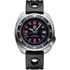 London Craftwork SD1970 Steeldive Captain Willard 6105 Orologio subacqueo automatico movimento NH35, Limitato nero/rosa (cinturino in gomma), Militare