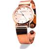 MYOTA OROLOGIO SCHERMATO UOMO IN RAME ECOLOGICO BRACCIALE IN RAME SALUTISTICO PER SICUREZZA