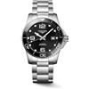 Longines orologio Hydroconquest ceramica 41mm nero automatico acciaio L3.781.4.56.6