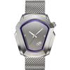STORM London Cyrex Orologio da uomo, cassa in acciaio inox, impermeabile a 3 bar, datario, vetro minerale, orologio analogico, argento, Bracciale