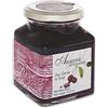 Azienda Agricola Morello Austera AMARENA di visciole di Cantiano - Sciroppo di visciole prodotto con ricetta della tradizione contadina ed artigianale - 4 vasetti da 335 g cad