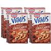 CAIYA 4X Cameo Vitalis Muesli Croccante Doppio Cioccolato Fondente e al Latte 310g [4 Confezione]
